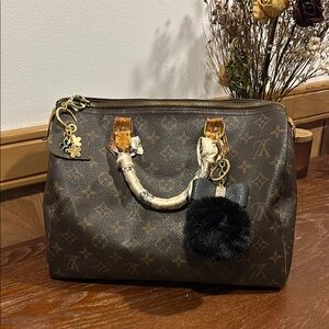 Louis Vuitton Monogram Speedy 30 Handbag